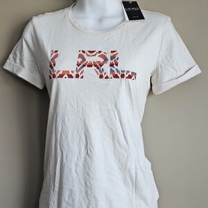 Polo Ralph Lauren Cream Graphic Tee